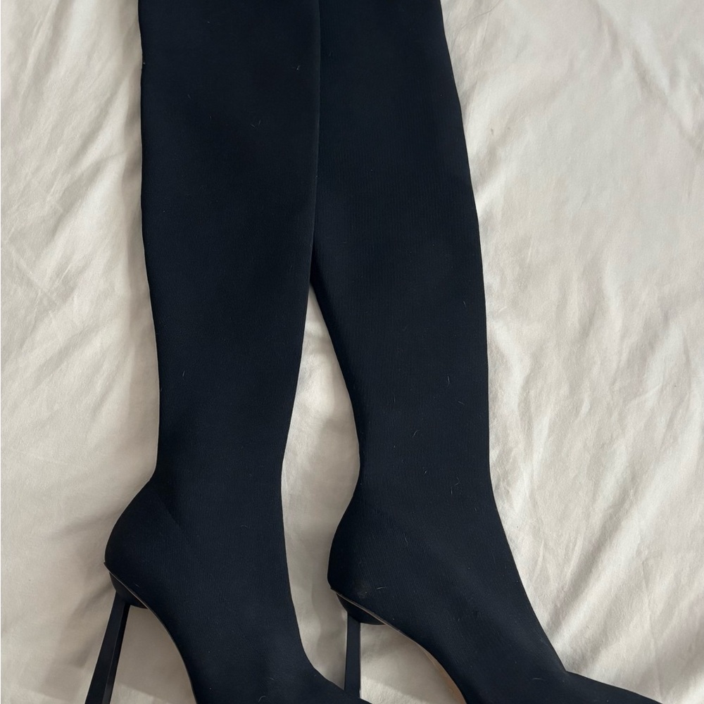 Aldo Black Over the Knee Boots